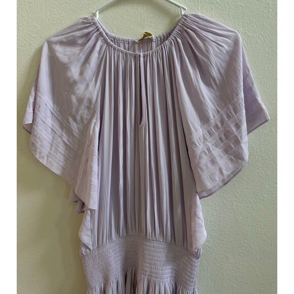 Ramy Brook NWT Jane Dolman Smocked Mini Dress size XS - Picture 5 of 16